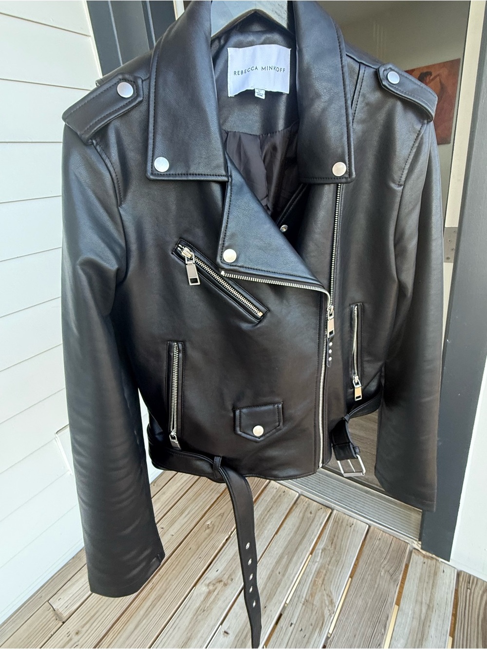 Rebecca Minkoff Asymmetrical Moto Jacket